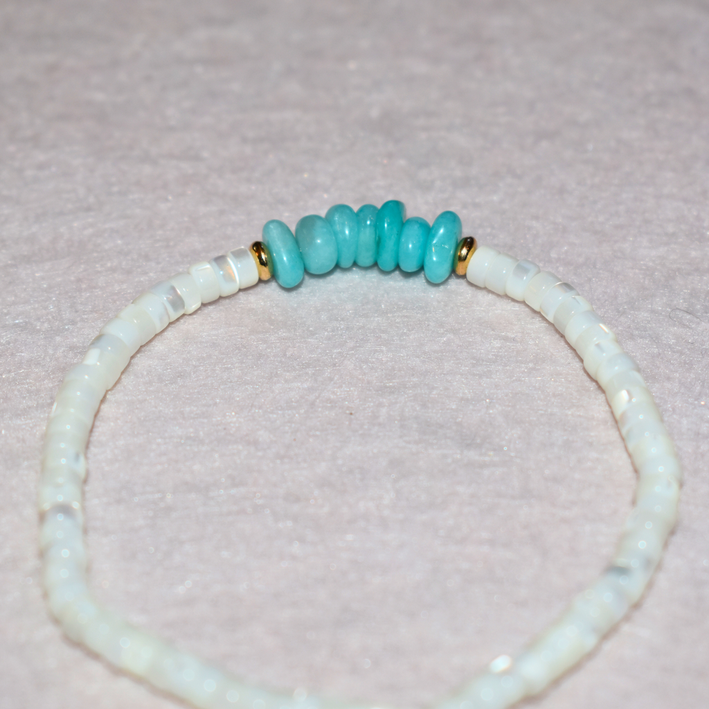 Coconut Pearl Bracelet